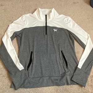 Victoria Secret Pink Half Zip Work out Jacket